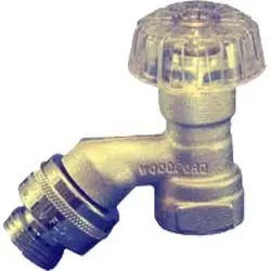 Woodford Y24-BR Model Y24 Lawn Faucet (3/4 FPT Inlet) Rough Brass