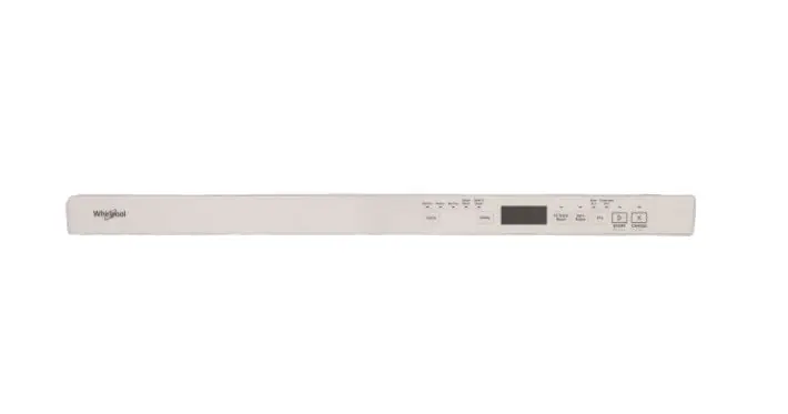 Whirlpool W11460909 Console Cap White No Electronics Replacement