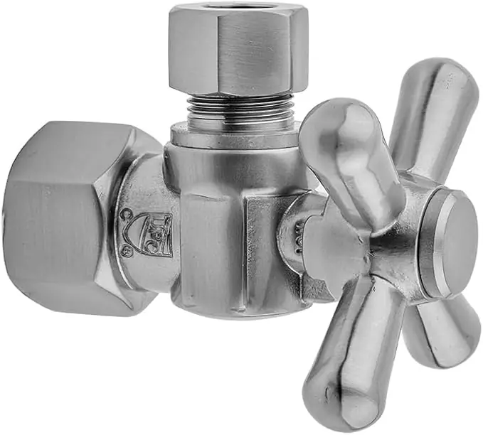JACLO 616-SN 1/2 inches IPS x 3/8 inches OD angle valve