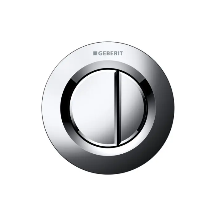 Geberit 116.043.21.1 Round Dual Flush Pneumatic Button for 2x4 System REPLACEMENT 116-043