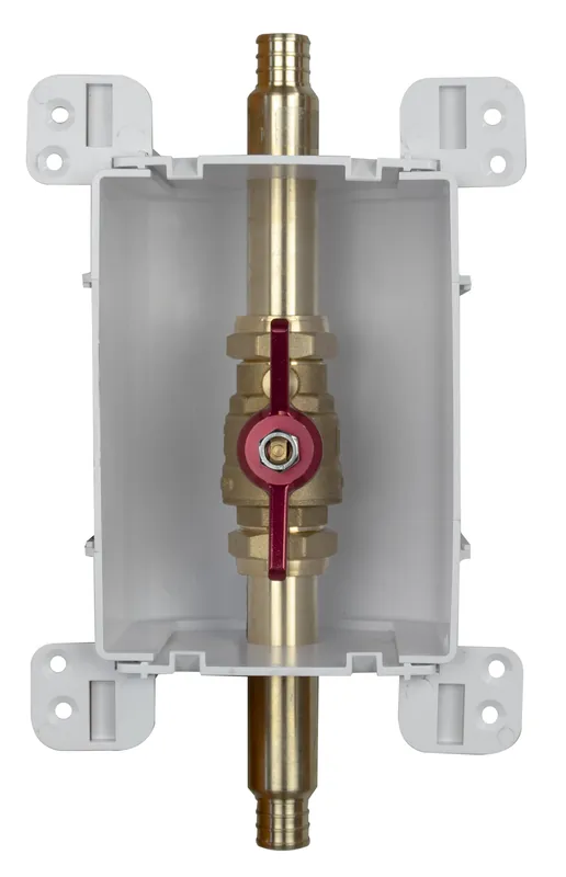 SIOUX CHIEF 687-3XD Servicebox 1 Valve W/Drain 3/4 F1807 X 3/4 F1807