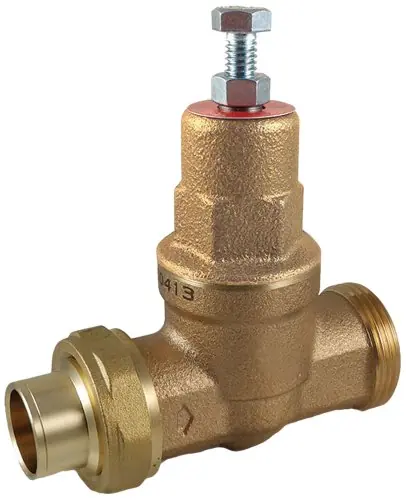 CASH ACME 23889-0045 Eb-45 3/4 in. 400 psi Bronze Union Sweat Pressure Reducing Valve