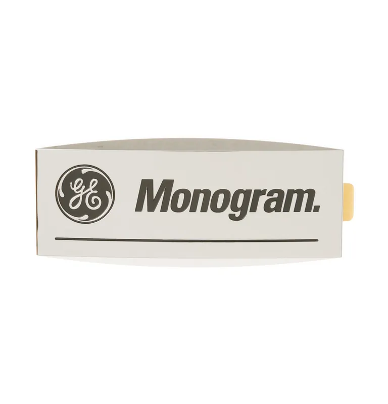General Electric WB02K10295 Monogram Badge Replacement MPN