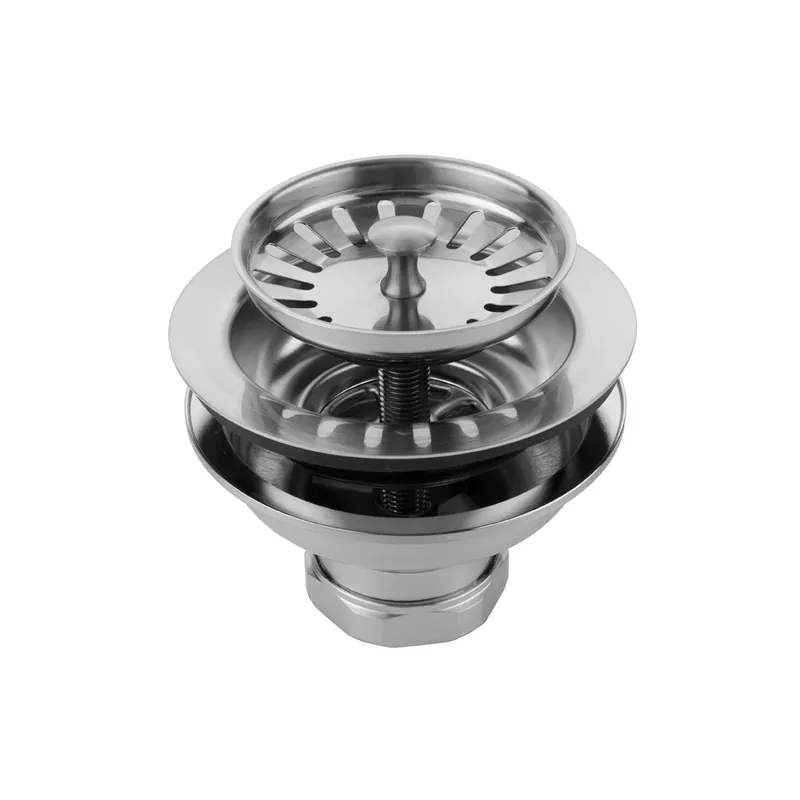 JACLO 2804-CB Adjustable Brass Strainer for Kitchen Sinks