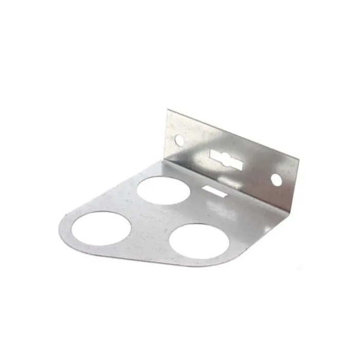 HOL 121-O Steel Galvanized 3-Hole Bracket