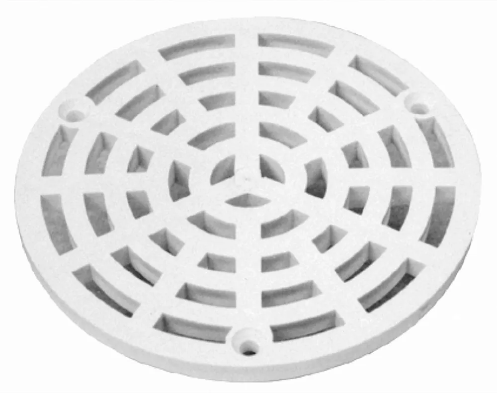 SIOUX 861-3PD3 Chief 3x4 PVC Floor Sink Pf 12in x 12in Square W/3/4 Grate/Dome Str