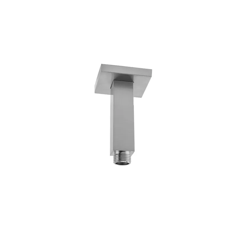JACLO 8077-PEW 6 inches Square Drop Ceiling Showerarm & Square Escutcheon