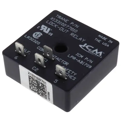 Trane RLY1781 Lockout Relay 24V