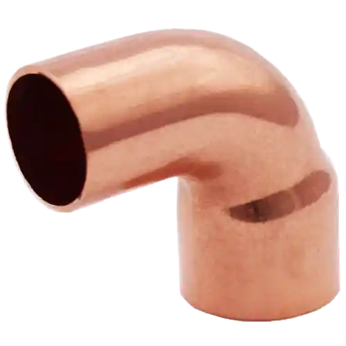 Legend Valve 450-049 Copper Street 90 Elbow 2-1/2 inches x 2-5/8 inches