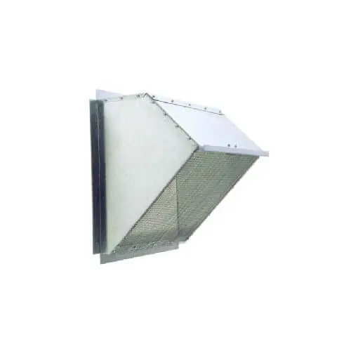 Fantech 1ACC36WH Weather Hood for Exhaust/Supply Fans Galvanized 36 inches