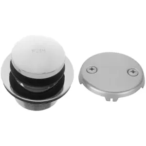 JACLO 535-MBK Toe Tap Drain Trim W/2Hole Faceplate