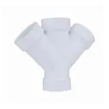 Tigre 611-3638 2 Inches Double Wye PVC DWV