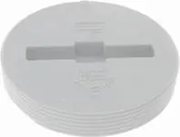 TIGRE 110-3293 Flush C/O Plug MPT PVC DWV
