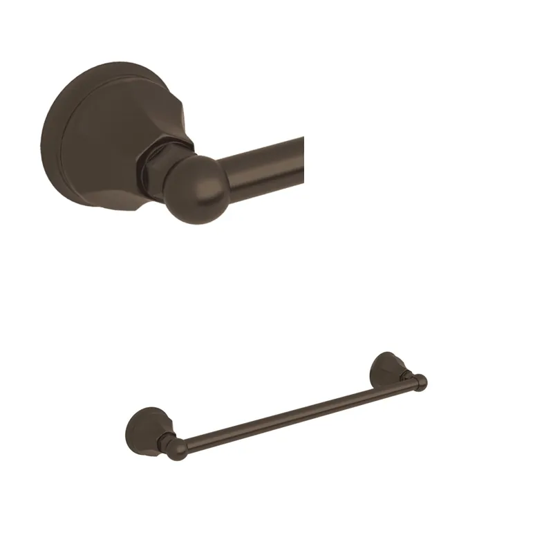 ROHL A6886/18TCB Palladian 18 inches Towel Bar Tuscan Brass