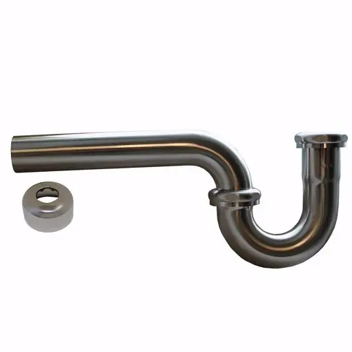 Jones Stephens P3450BN 1-1/4 in. Brass P-Trap