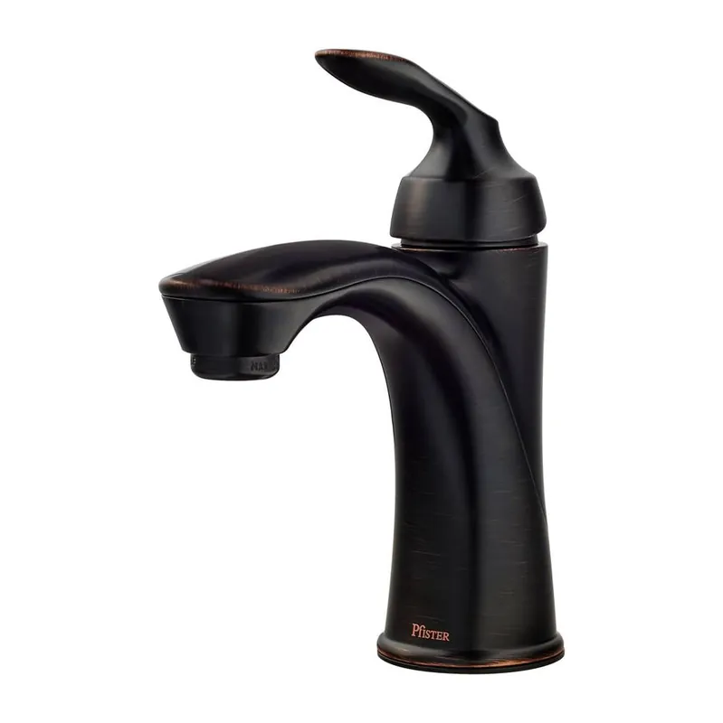 Pfister LG42-CB1Y Avalon Single Handle Monoblock Bathroom Sink Faucet