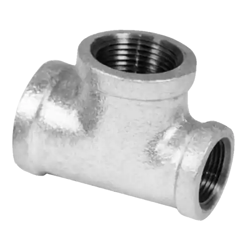 Legend Valve 352-258 Galvanized Reducing Tee 1 x 3/4 x 1