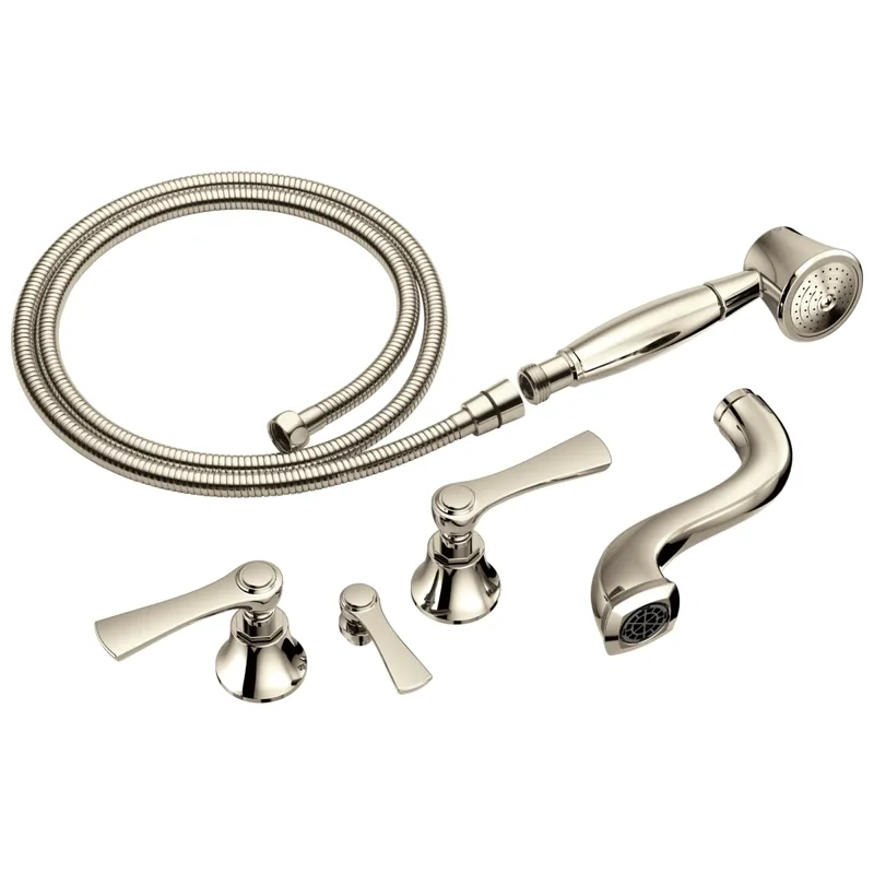 Brizo T70360-PN Rook Two Handle Wall Mount Filler Trim Only