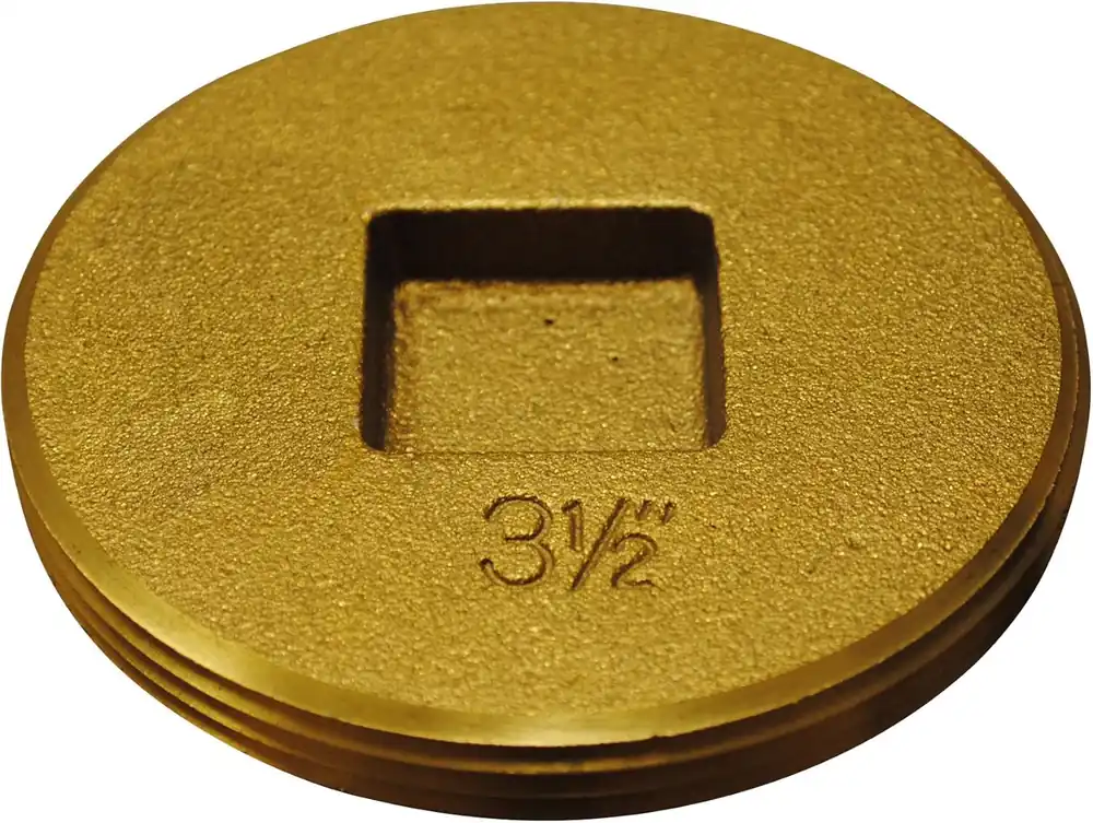 OATEY 42744 Cleanout Plug with Raised Head Countersunk 3-1/2 In