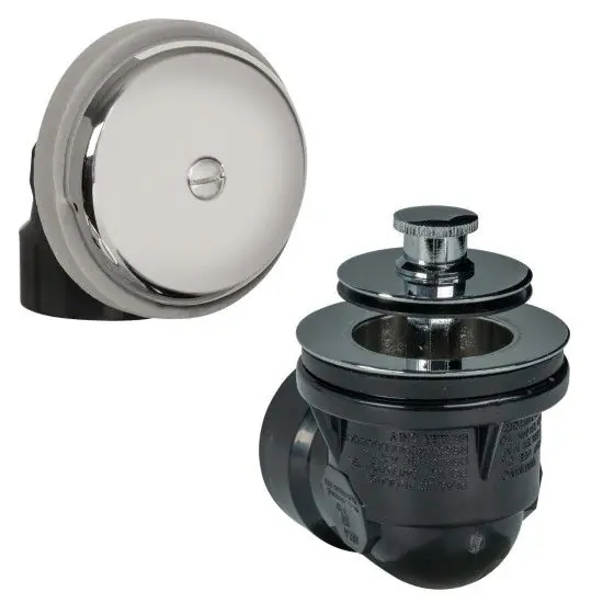 IPS Corporation 62027 Bath Drain Half Kit Push & Lift ABS Replacement ABA955SN