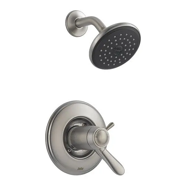 DEL T17T238-SS Thermostatic Shower Trim 1L 17T Lahara Stainless