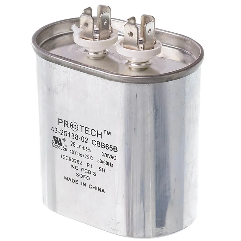 RHEEM 43-25138-02 Capacitor 25/370 Single Oval