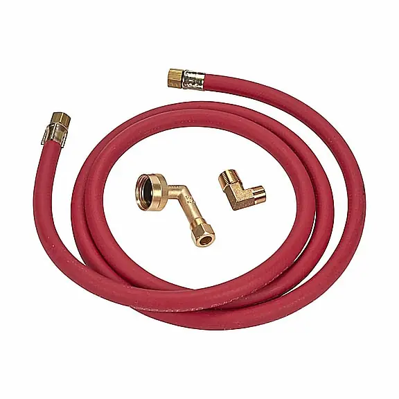 Whirlpool W10278627RP 6 FT Hose With 3/8IN And 3/4IN Connector