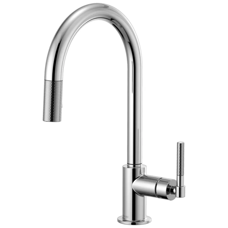 Brizo 63043LF-PC Litze Single Handle Pull Down Kitchen Faucet