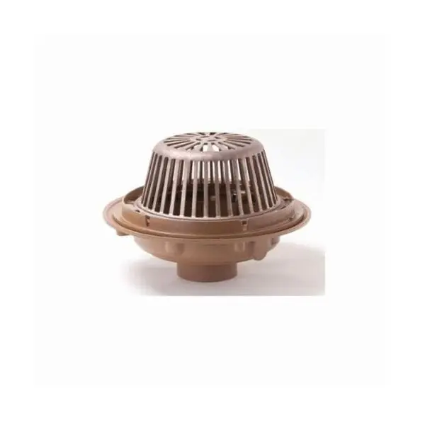 JAY R SMITH 1010Y04 Bottom Roof Drain 4 in Outlet No-Hub Connection