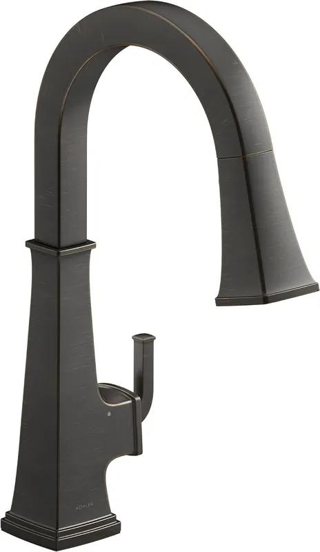 Kohler 23832-2BZ Riff Touchless Kitchen Sink Faucet with Pull Down Sprayer
