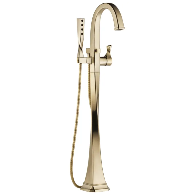 Brizo T70130-GL Virage Single Handle Lever Floor Mount Filler