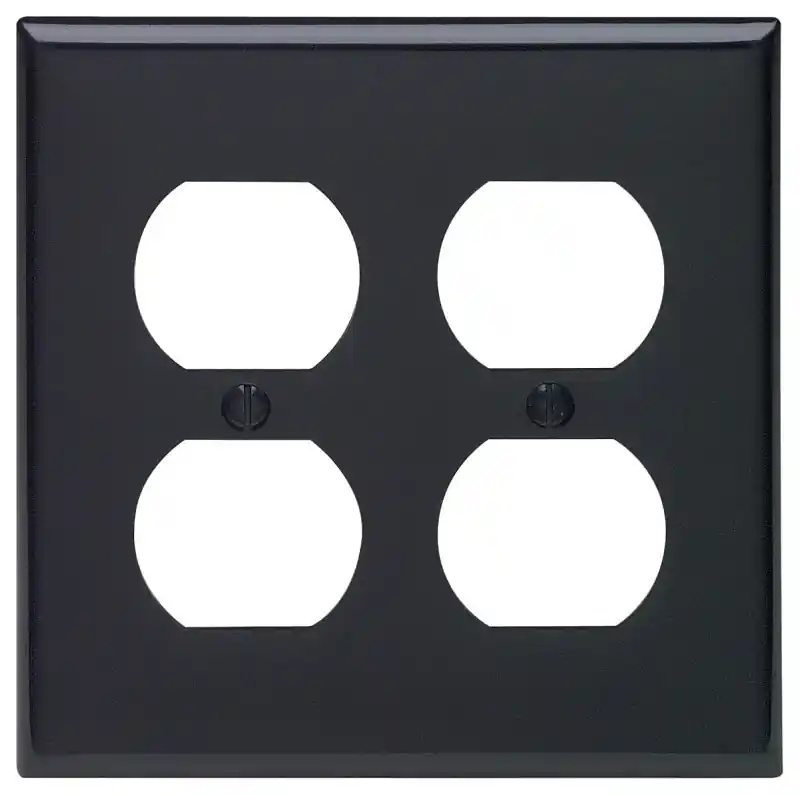 Leviton 005-80716-00E Receptacle Wallplate 2-Gang