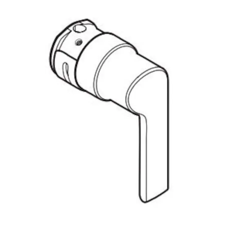 Moen 190859BL Handle Kit 1 Lever Matte Black for Doux Posi-Temp Model TS2201 Single Handle Trim