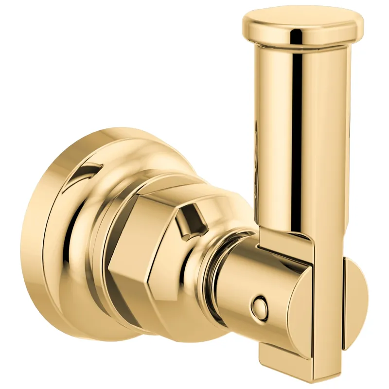 Brizo 693476-PG Invari 1-Hook Robe Hook in Polished Gold