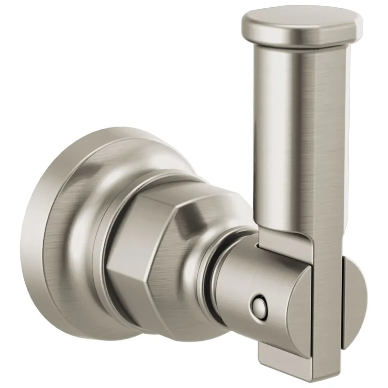 Brizo 693476-NK Invari 1-Hook Robe Hook in Luxe Nickel