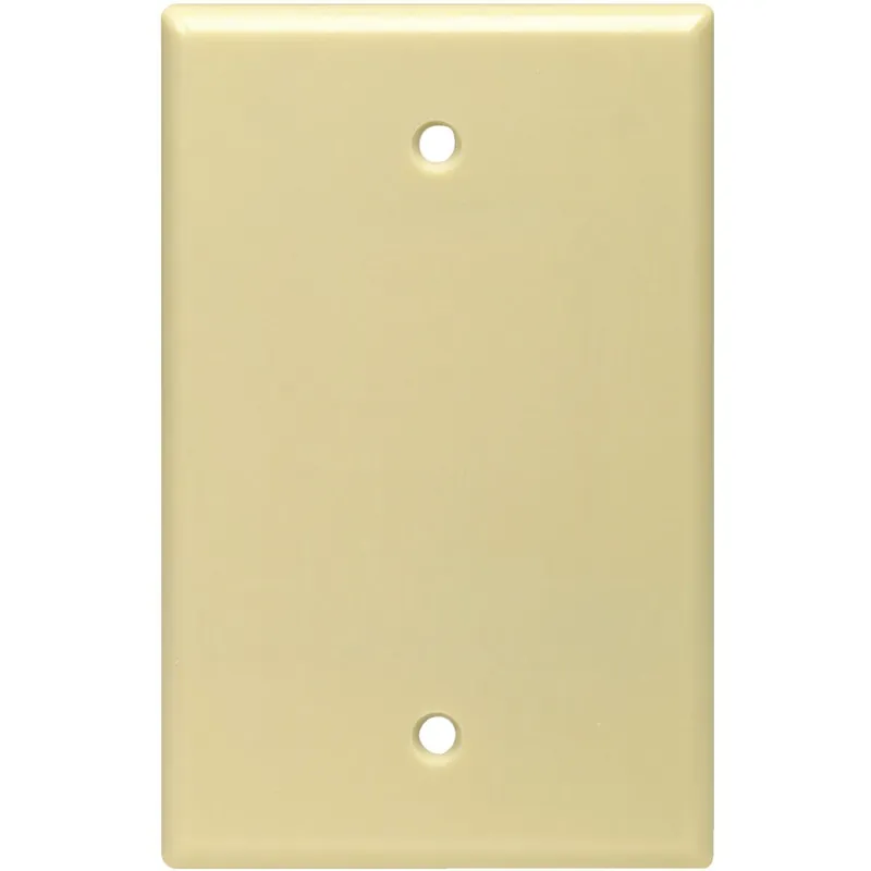 Leviton 001-80514-00I 1-Gang Midway Thermoset Blank Wall Plate