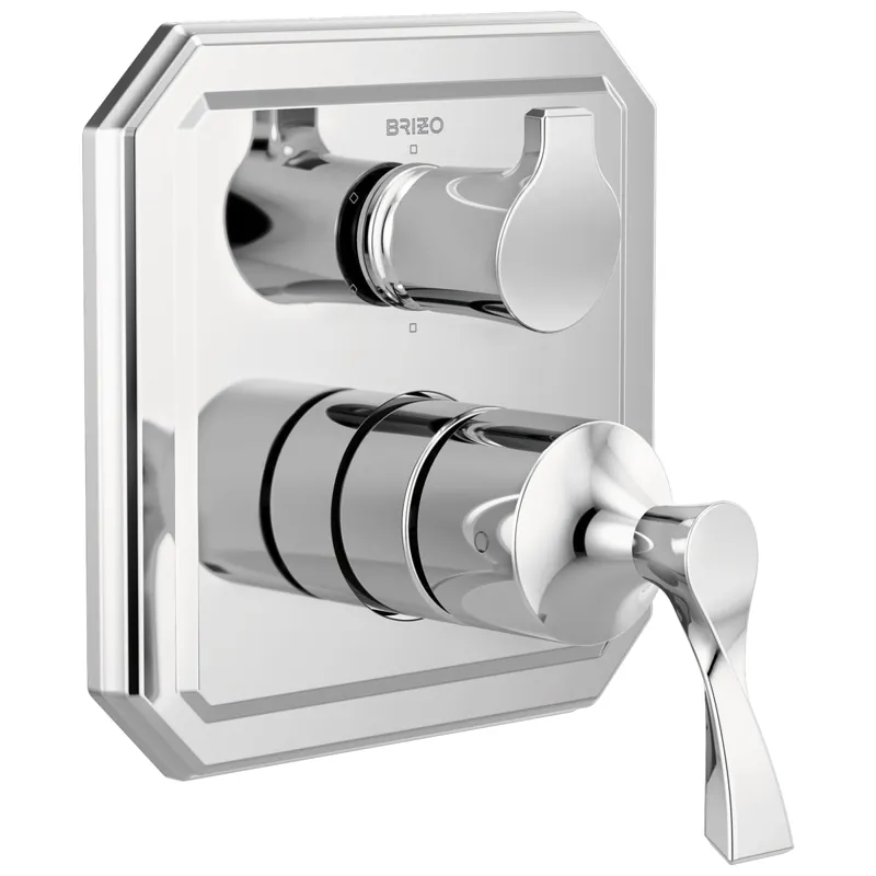 Brizo T75P630-PC Virage Pressure Balance Valve with Integrated 6-Function Diverter Trim