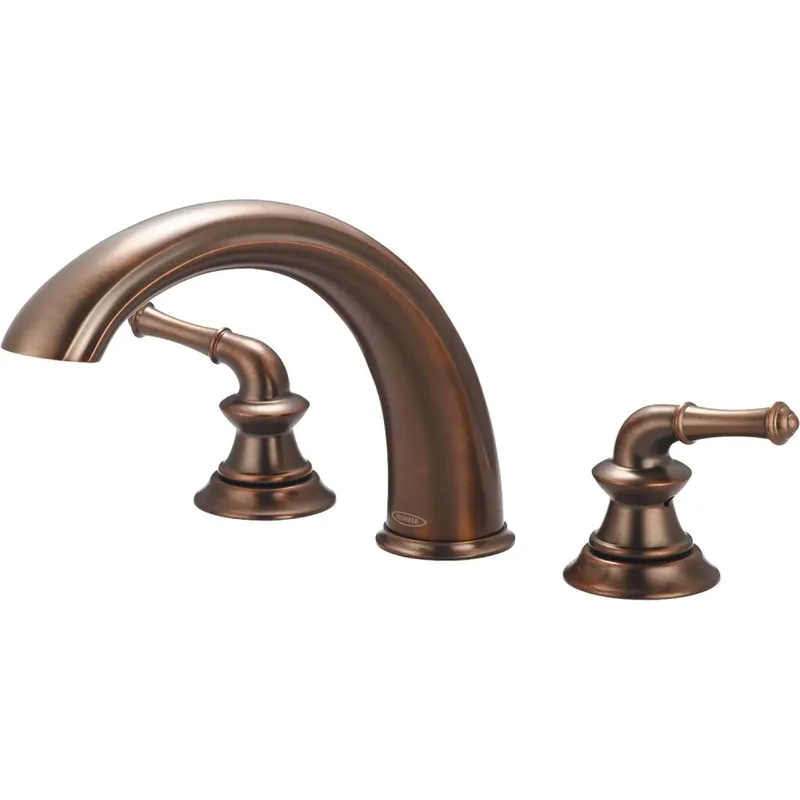 Pioneer 4DM710T-ORB Two Handle Roman Tub Trim Set