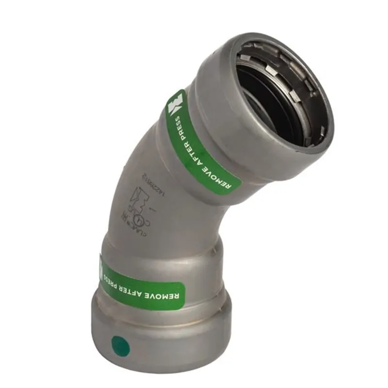 Mueller Streamline CP03050 Carbon Steel Press Fittings 1-1/4 inches 45 Degree Elbow P x P
