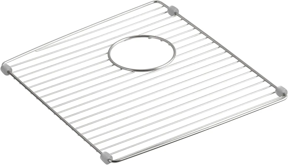 KOHLER 6197-ST Brookfield Right-Hand Sink Rack Stainless Steel