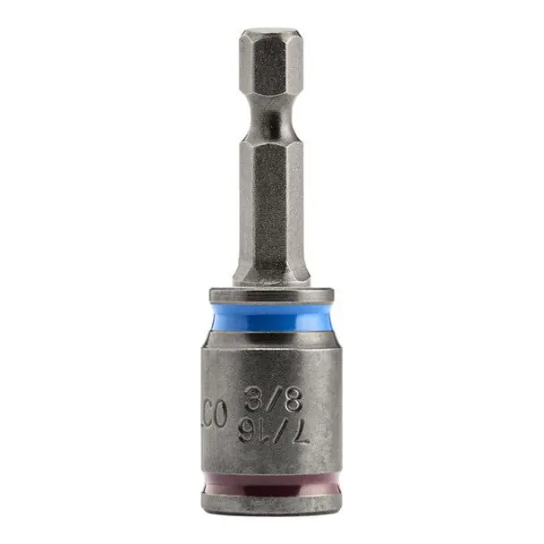 Malco MSHC3 Cleanable Reversible Magnetic Hex Drivers 3/8 inches and 7/16 inches