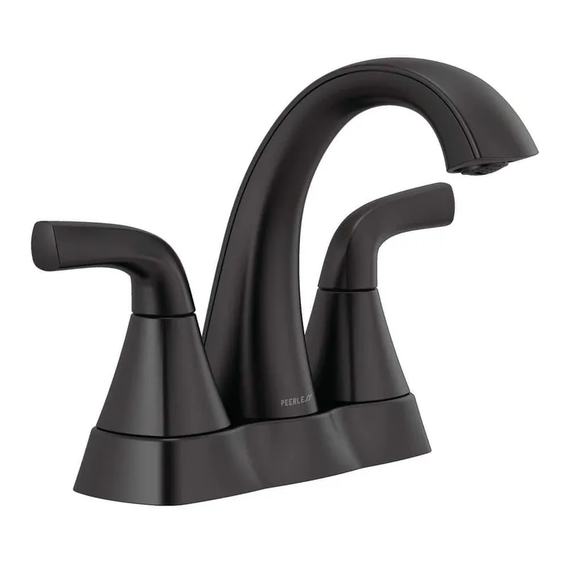 Peerless P2635LF-BL Parkwood Two Handle Centerset Lavatory Faucet