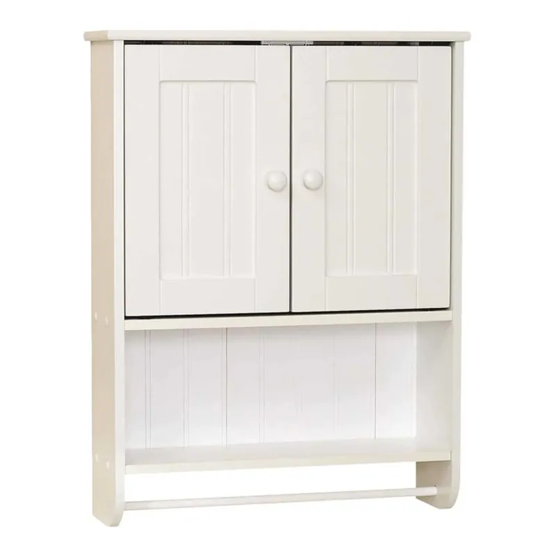 Zenith 9114W Cottage Wall Cabinet 19.19-in x 25.63-in x 5.75-in