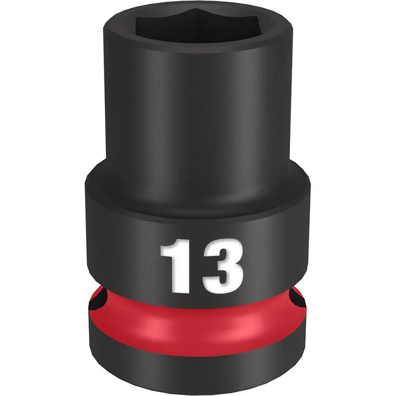 Milwaukee 49-66-6245 Shockwave Impact Duty 1/2 Drive 13mm Standard 6 Point Socket