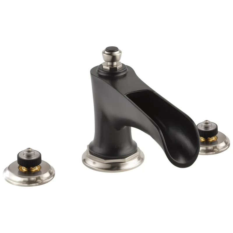 Brizo T67361-NKBLLHP Rook Roman Tub with Channel Spout - Less Handles