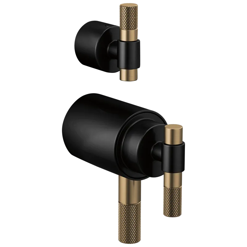 Brizo HL7533-BLGL Litze Tempassure Thermostatic Valve With Diverter Trim Handle Kit