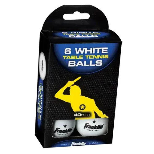 Franklin Sports 57113 Halex Table Tennis Balls 12.0