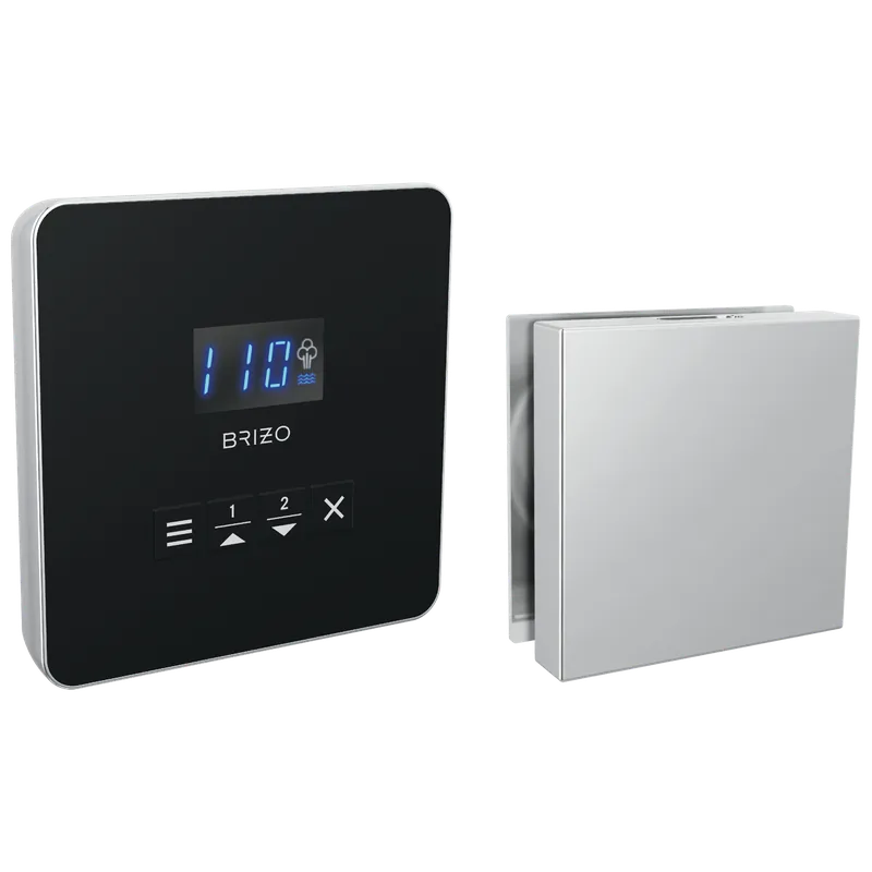 Brizo 8CH-250L-PC-L Mystix Elemental Experience Square Steam Set
