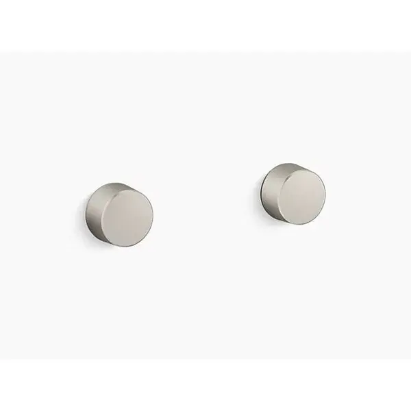 KOHLER T77981-8-BN Components 2-3/8 in. Brass Handle in Vibrant Brushed Nickel