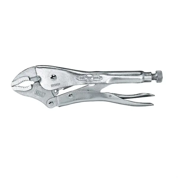 Irwin 0902L3 Locking Pliers Curved Jaw Wire Cutter 5 inches